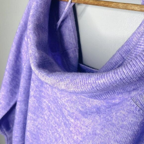 Vero Moda By Stitch Fix Womens 2X Off the shoulder Lilac Sweater NWT - Picture 2 of 10